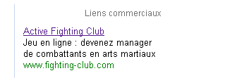 L'achat de mots-clÃ© sur un moteur de recherche permet de faire apparaÃ®tre son site, quelle que soit son indexation dans le moteur