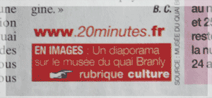 Un journal papier invite ses lecteurs Ã  en dÃ©couvrir plus sur son site